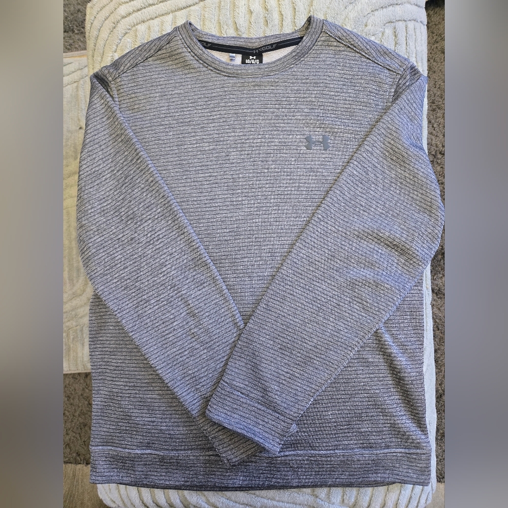 Under Armour Men's Gray Crewneck Sweater